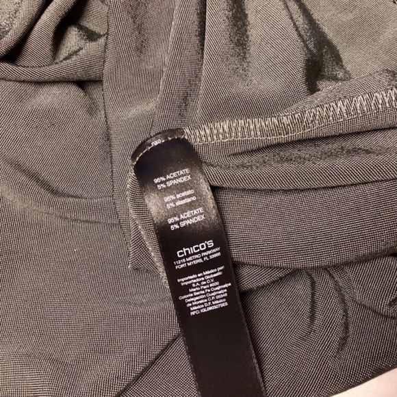 Relaxed Open-Front Green Drawstring Jacket - Picture 8 of 11